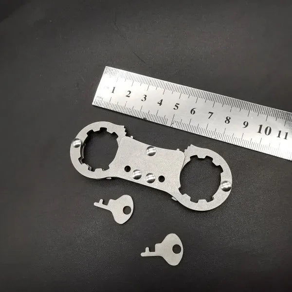 Key Chain Thumb Lock Buckle Toe Lock Buckle SM Bondage Handcuffs Adult Games Sex Toys For Couple Stainless Steel Erotic Products