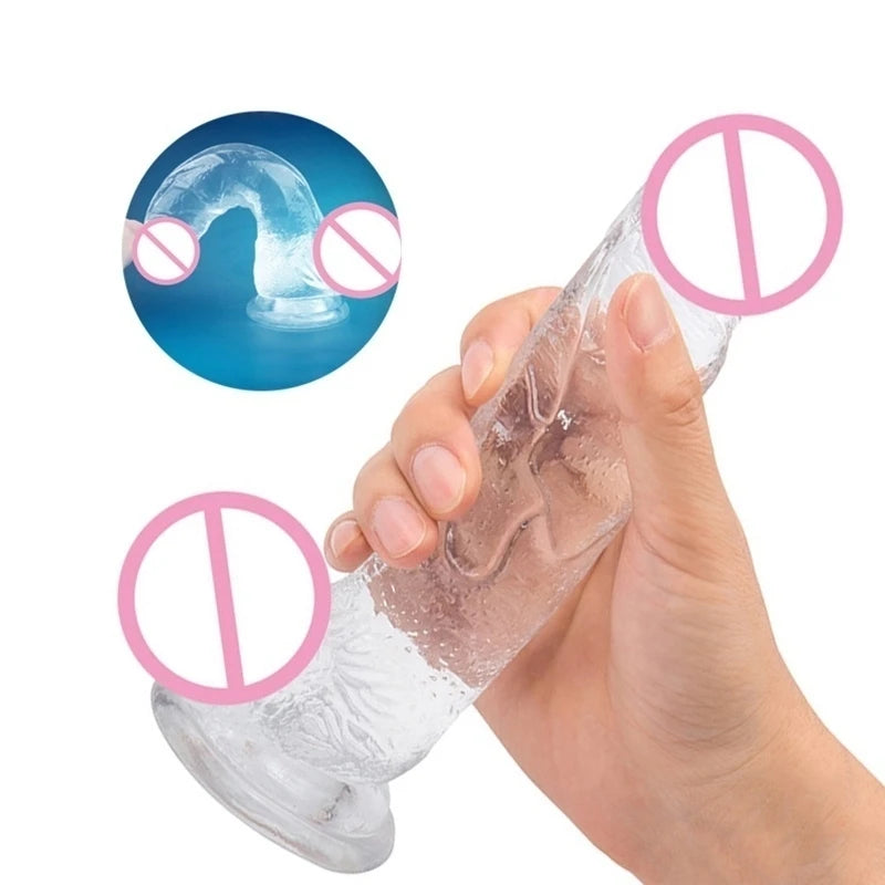 Dildos Women Toys Silicone Super Soft Massage Tool Relax Casual Body for Female