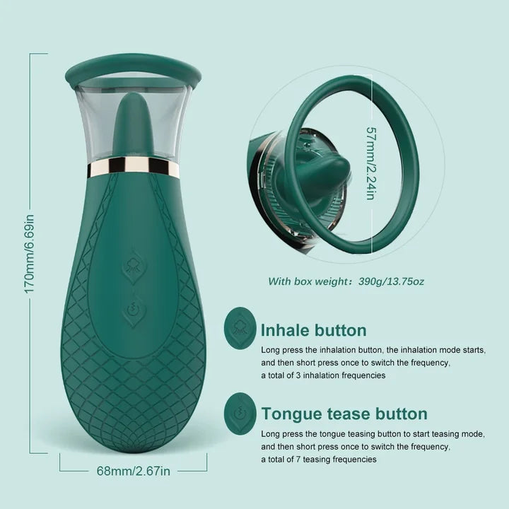 9 Modes Vibrator Stimulator Clitoris Massager Sex Toys Women Vagina Licking And Sucking Masturbation Vibration Sex Products