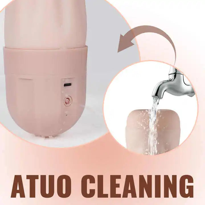 Masturbation Cup Male Telescopic Rotating Masturbator Capsule Auto Sucking Aircraft Cup Piston Sex Products for Man's Vibrators