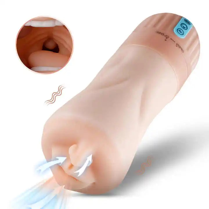 Masturbation Cup Male Telescopic Rotating Masturbator Capsule Auto Sucking Aircraft Cup Piston Sex Products for Man's Vibrators