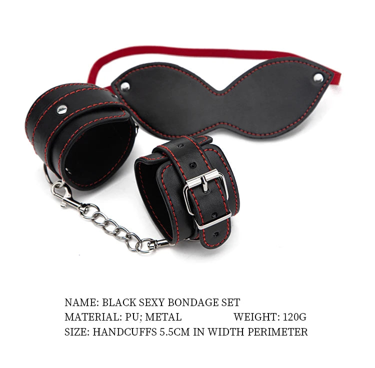 SM Products Bondage Metal Handcuffs Adult Games Sex Toys Hand Cuffs For Couple Erotic Product Adjustable Ankle Foot Cuffs+Patch