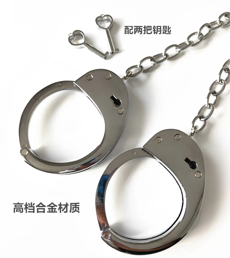 Hand Cuffs Thumb Lock Buckle Toe Lock Buckle SM Bondage Handcuffs Adult Games Sex Toys For Couple Cosplay Erotic Products