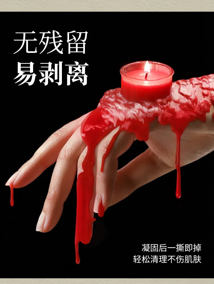 2pcs Massage Candles Tease Adult Toys Sex Product Irritate Skin Flirt Create an Atmosphere Low Ignition Point Candle for Couples