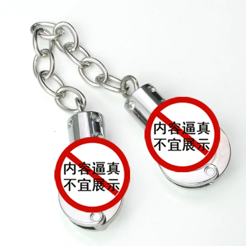 Hand Cuffs Thumb Lock Buckle Toe Lock Buckle SM Bondage Handcuffs Adult Games Sex Toys For Couple Cosplay Erotic Products