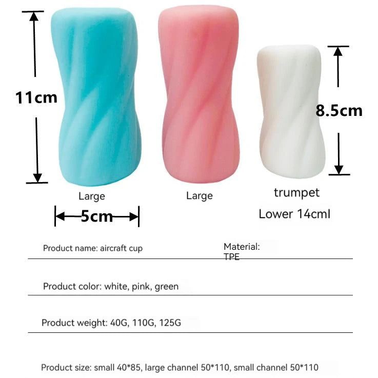 Masturbation Cup Adult Sex in Anal Male Piston Sex Products Vibration Penis Cover Toys Soft Airplane Cup for Men Masturbator