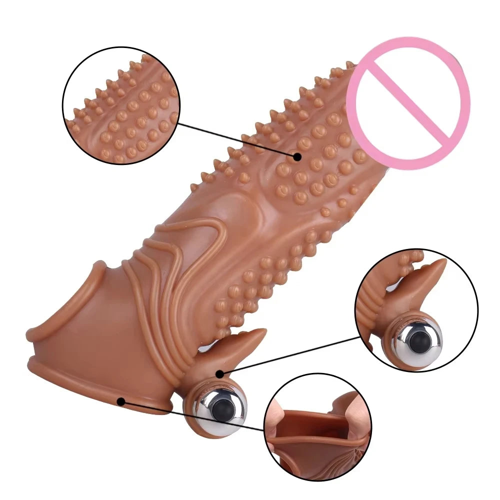 Masturbation Cup Life Adult Sex Products Vibration Condom Penis Cover Toys Soft Cup for Men Masturbator Male Contraceptives
