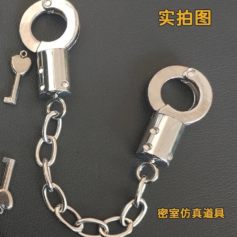 Thumb lock buckle Toe lock buckle SM Bondage Handcuffs Adult Games Chastity Sex Toys For Couple Role-playing Erotic Products