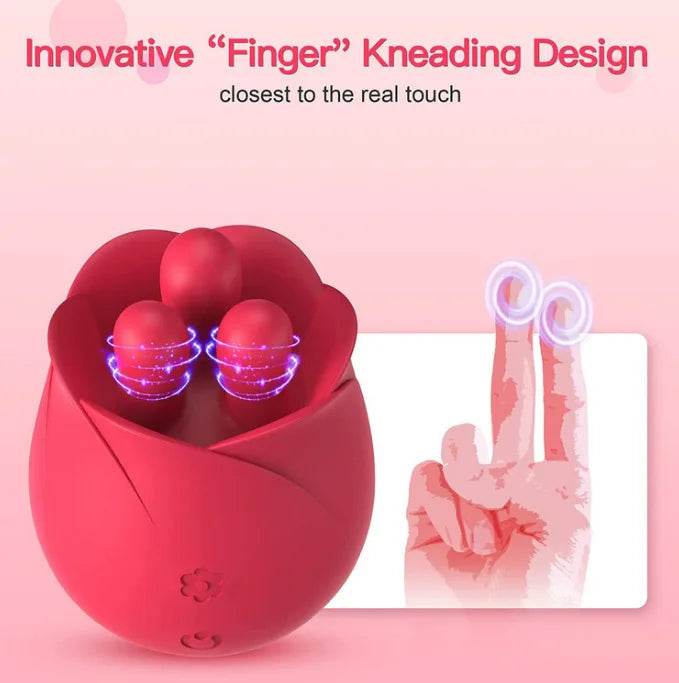 9 Speed Sucking Vibrator Stimulator Clitoris Massager Sex Toys for Women Vagina Licking And Sucking Rose Sex Products