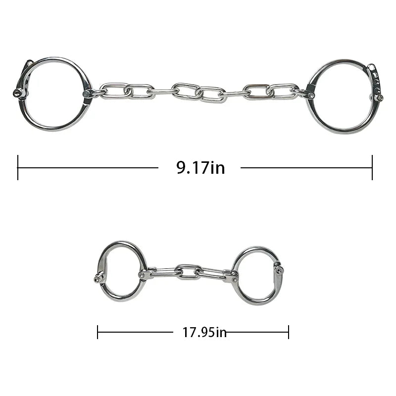 Hand Cuffs Thumb Lock Buckle Toe Lock Buckle SM Bondage Handcuffs Adult Games Sex Toys For Couple Cosplay Erotic Products