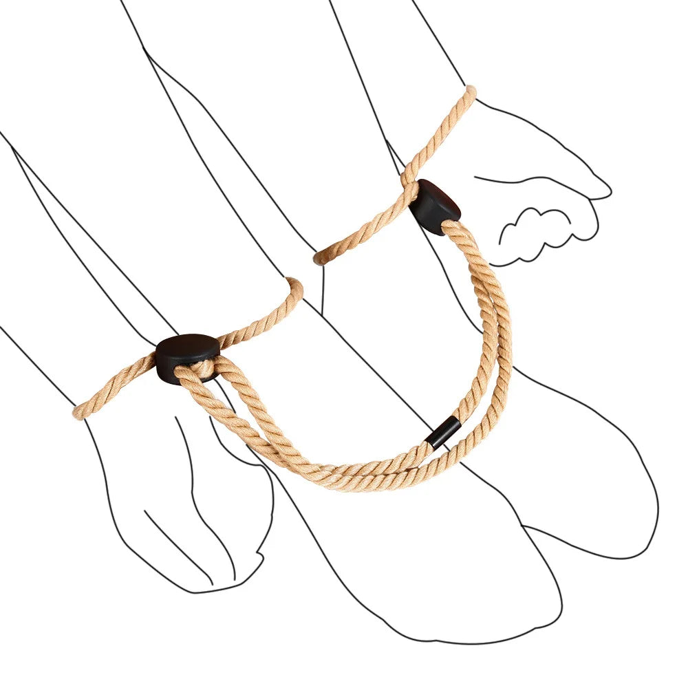 Bondage Gear Adhesive Tape Winding Tape SM Game Bondage Adult Games Sex Toy For Hand Ankle Foot Couple Erotic Product Handcuffs