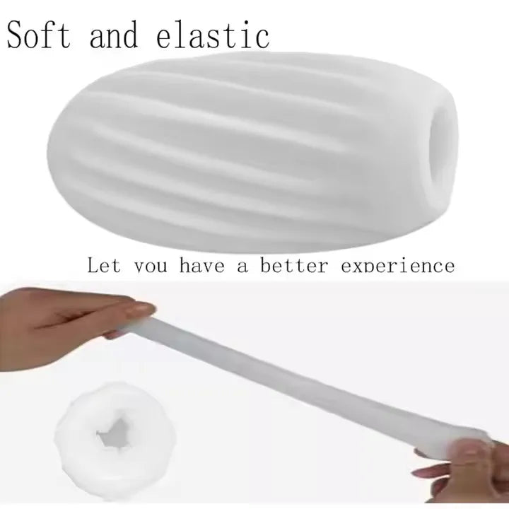 Masturbation Cup Adult Sex in Anal Male Piston Sex Product Vibration Penis Cover Toys Soft Airplane Cup for Men Masturbator