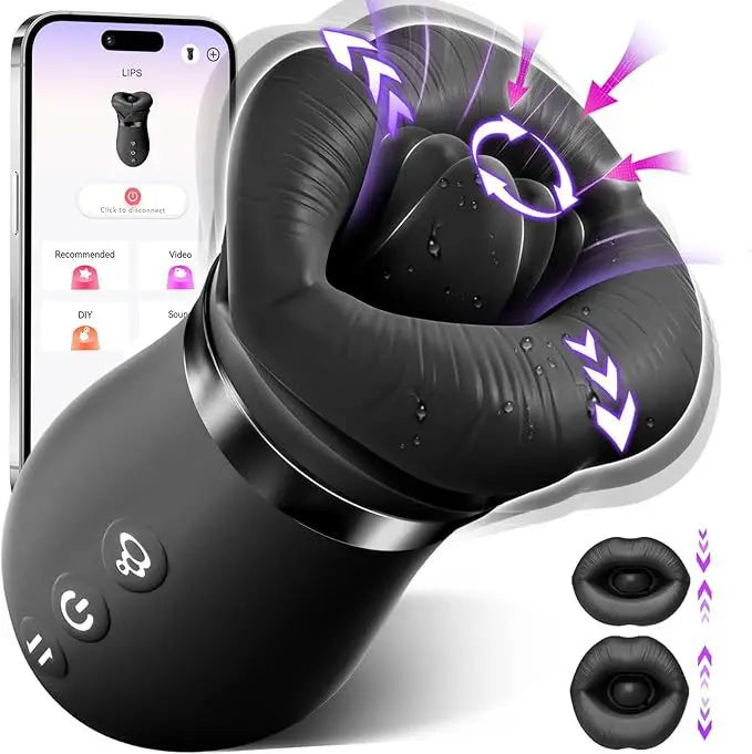 Vibrator Oral Tongue Stimulator Female G Spot Clitoral Stimulation Vibration AV Vibrator Sex Licking And Sucking Cit Rose
