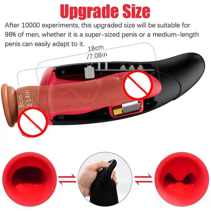 10 Mode Masturbation Cup Male Telescopic Masturbator Automatic Capsule Sucking Aircraft Cup Piston Sex Products Man's Vibrators