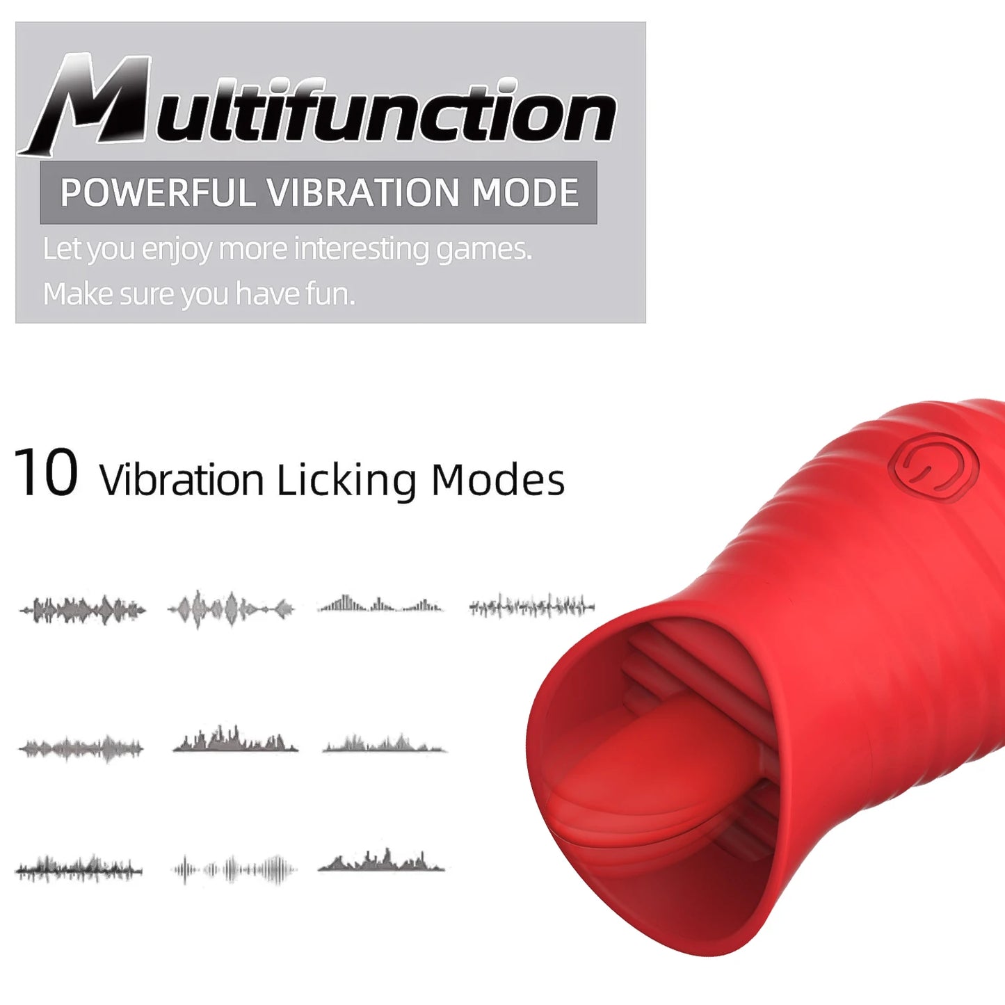 10 Modes Sucking Vibrator Stimulator Clitoris Massager Sex Toys for Women Vagina G Spot Tongue Vibration AV Sex Products