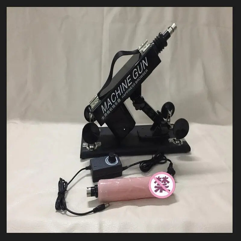 Masturbation Machine Fully automatic telescopic thrusting three-hole gun male and female adult sex machine shelling