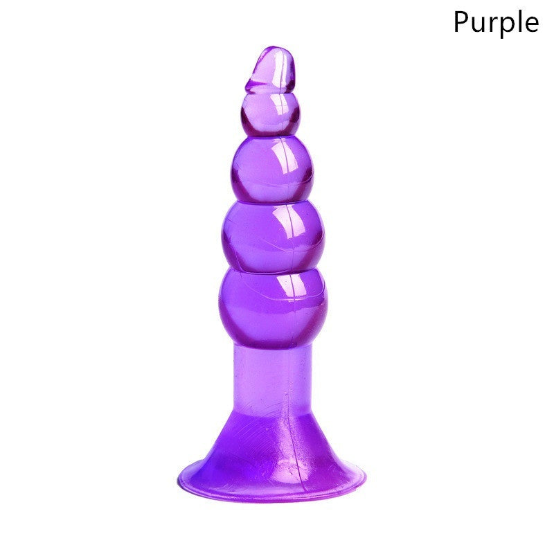 Men&Women Sex Gel Toys Butt Plug Real Skin Feeling Adult Sex Toy For Funny