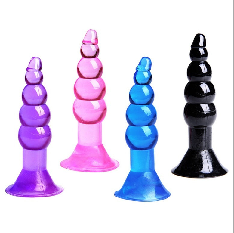 Men&Women Sex Gel Toys Butt Plug Real Skin Feeling Adult Sex Toy For Funny