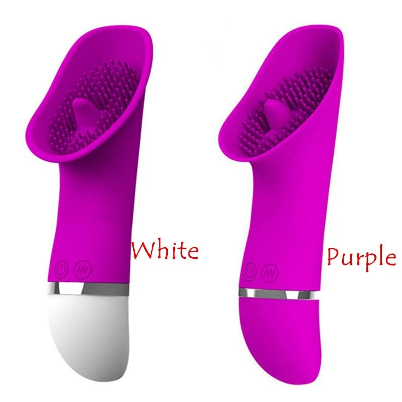 Multi-Speed Pussy Lick Vibrator Silicone Wand Body Massager Electric Vibration Portable Sex Toy for Women