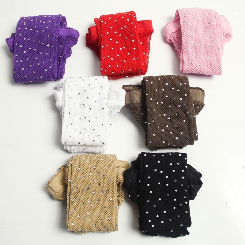 جوارب شبكية مثيرة بثقوب ساخنة وشبكة صيد مفتوحة من أربعة جوانب وجوارب رفيعة من النوع المزودة بثقوب