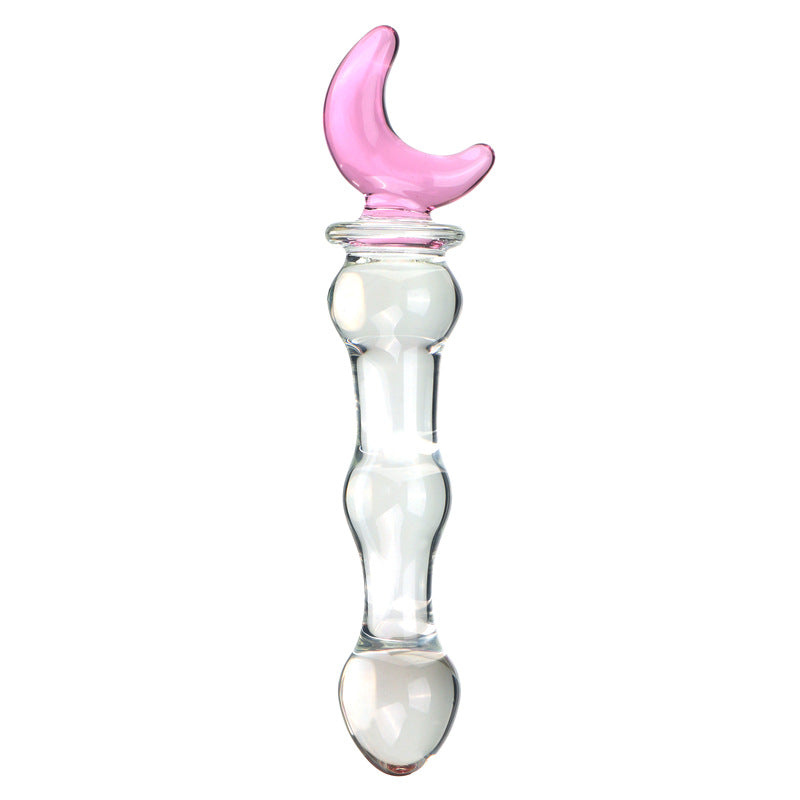Female backyard bead glass anal plug tail new dick fairy stick anal plug masturbator sex products