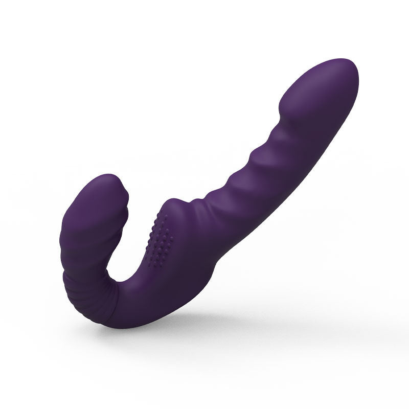 Female masturbator triple shock wearing double-headed dragon lala dildo sex products lesbian les dildo simulation penis