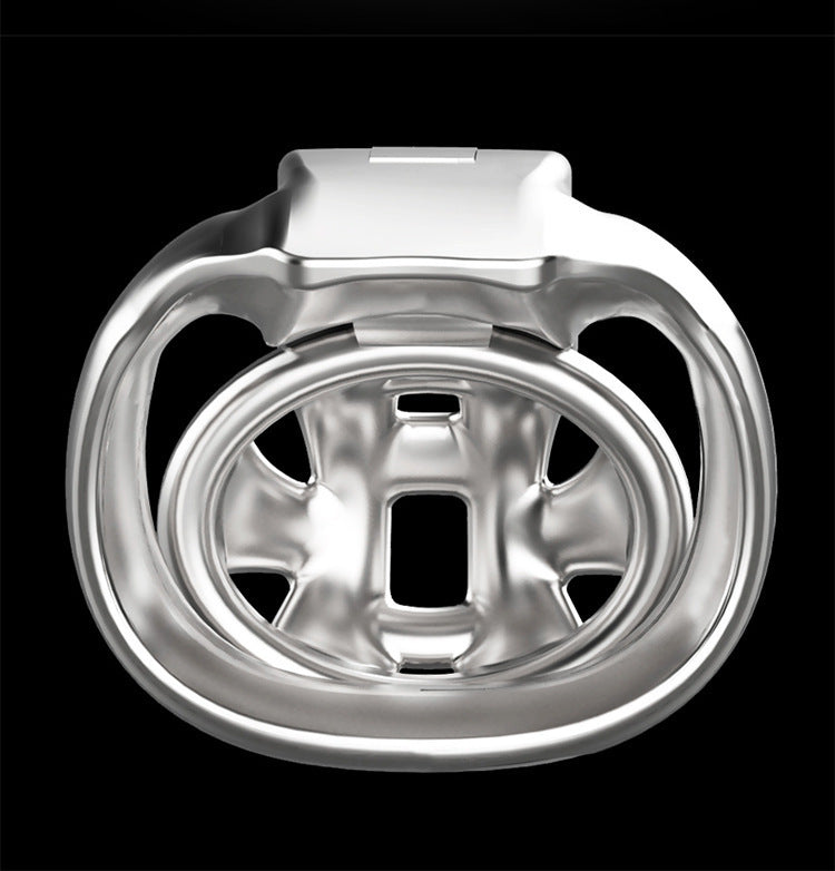 Male Chastity Lock Metal HT-V4 Stainless Steel Nub Cage Male Female Abstinence Anti-Escape Adult SM Sex Training