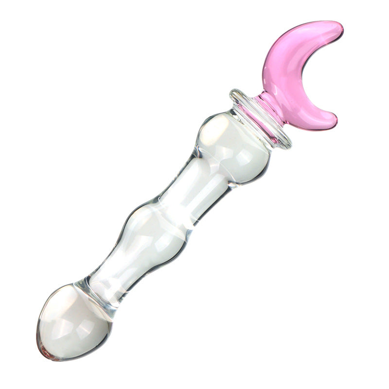 Female backyard bead glass anal plug tail new dick fairy stick anal plug masturbator sex products