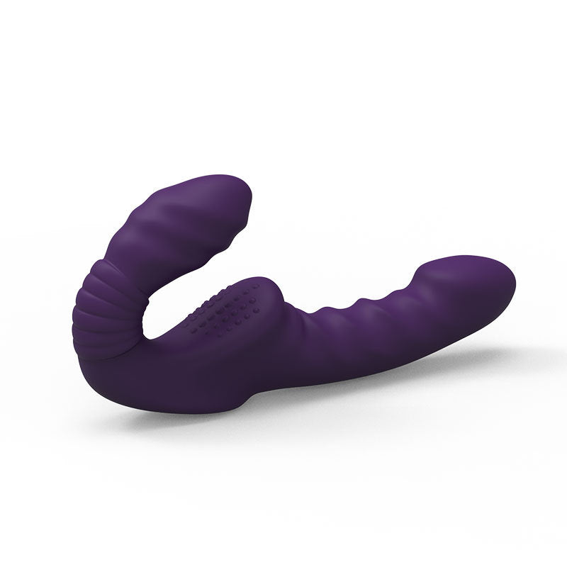 Female masturbator triple shock wearing double-headed dragon lala dildo sex products lesbian les dildo simulation penis
