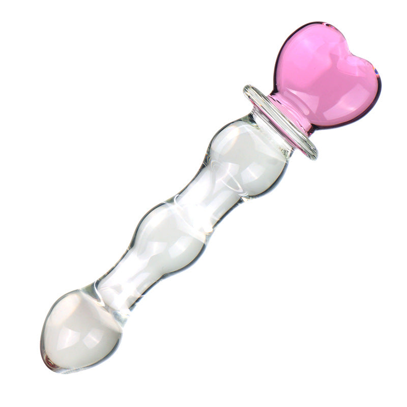 Female backyard bead glass anal plug tail new dick fairy stick anal plug masturbator sex products