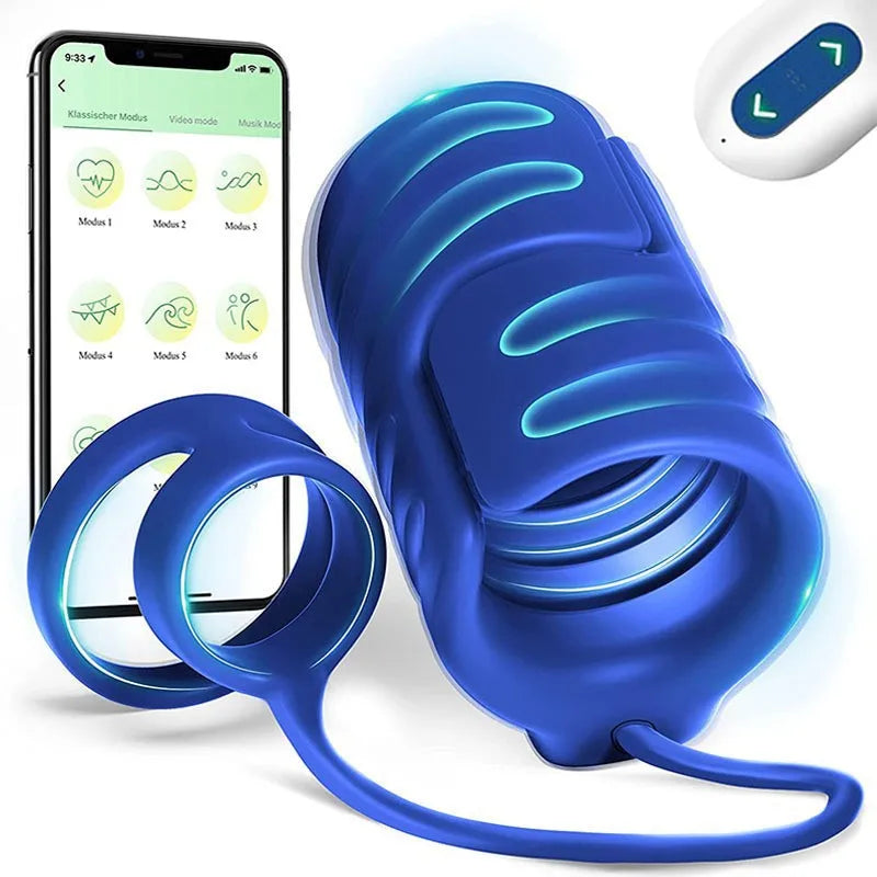 Masturbation Cup Male Telescopic Rotating Masturbator Capsule Auto Sucking Aircraft Cup Piston Sex Products for Man's Vibrators