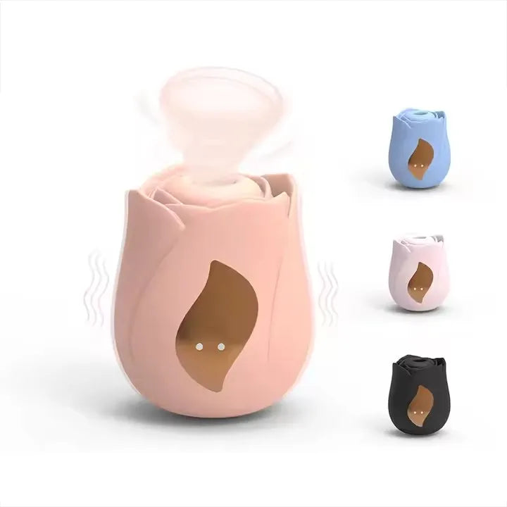 Sucking Vibrator Stimulator Clitoris Massager Sex Toys for Women Vagina Licking And Sucking Rose Vibration AV Sex Products