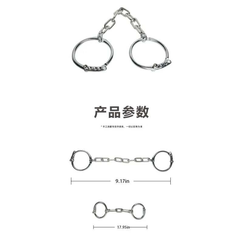 Hand Cuffs Thumb Lock Buckle Toe Lock Buckle SM Bondage Handcuffs Adult Games Sex Toys For Couple Cosplay Erotic Products