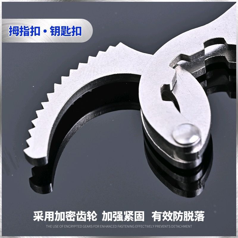 Thumb Lock Buckle Toe Lock Buckle SM Bondage Handcuffs Adult Games Sex Toys For Couple Cosplay Stainless Steel Erotic Products